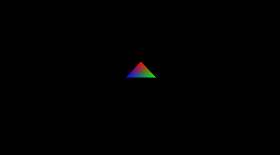 Colored Triangle